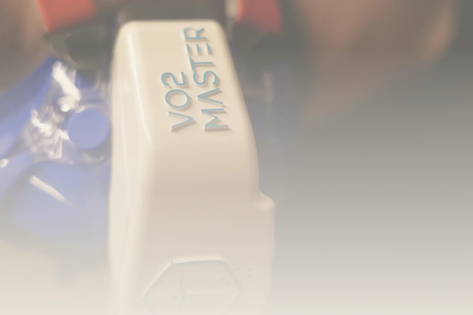 VO2 Master metabolic analyser worn on a mask